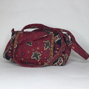 Vera Bradley Tote Red Coin Retired Pattern